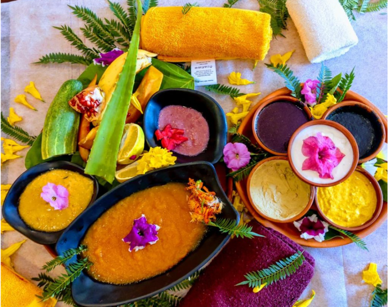 Veda5 Spa Materials
